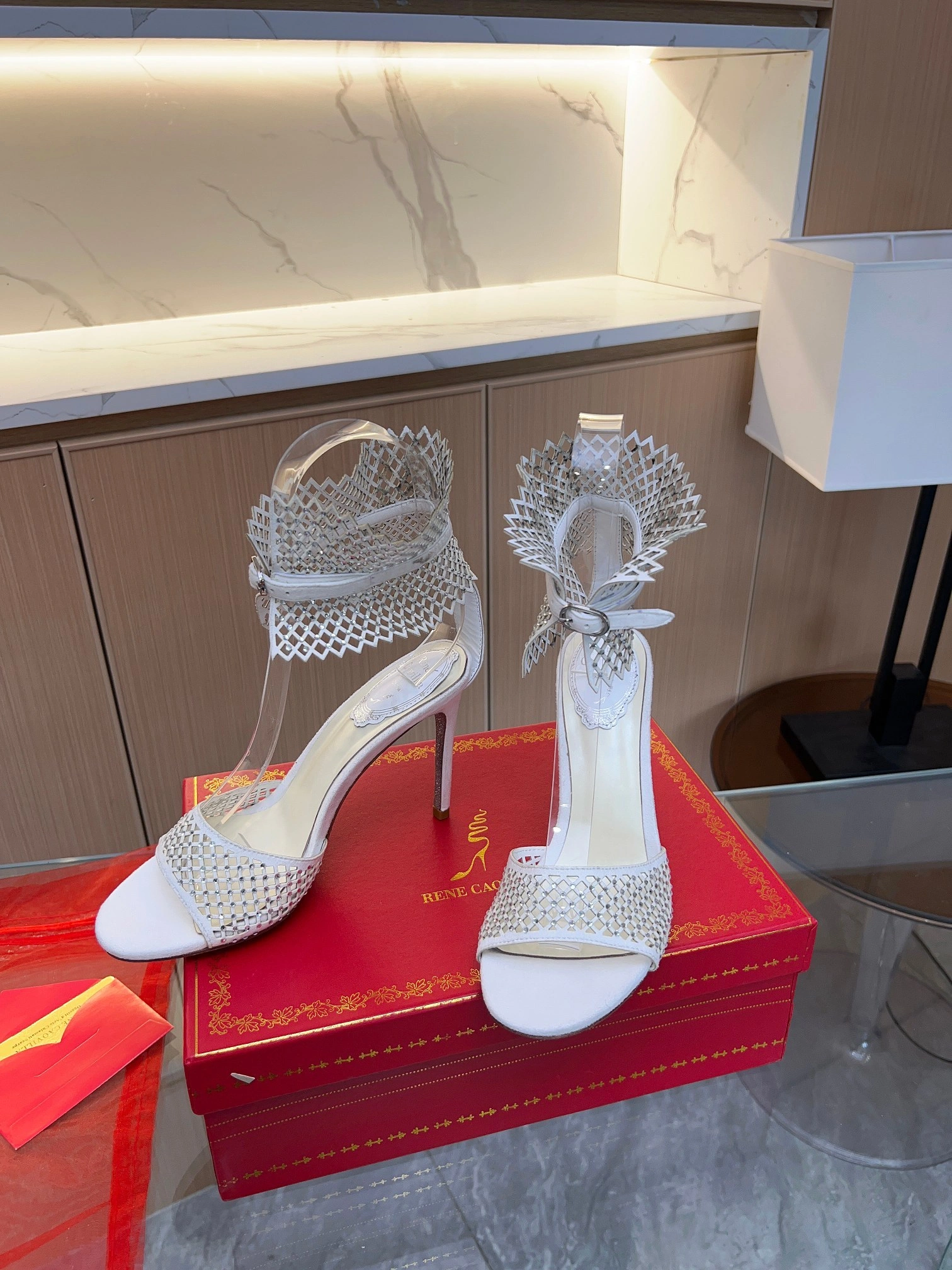 COCO-- R595 C11897-105-C001-V741 Heel height：9.5CM sheepskin item:D-X000F2840